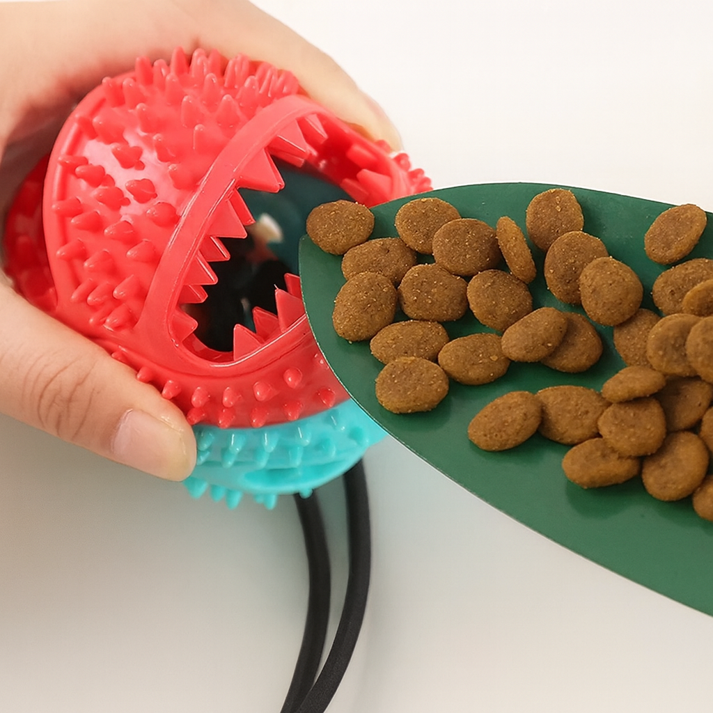 Großer Saugnapf-Spielball - Paw Toy