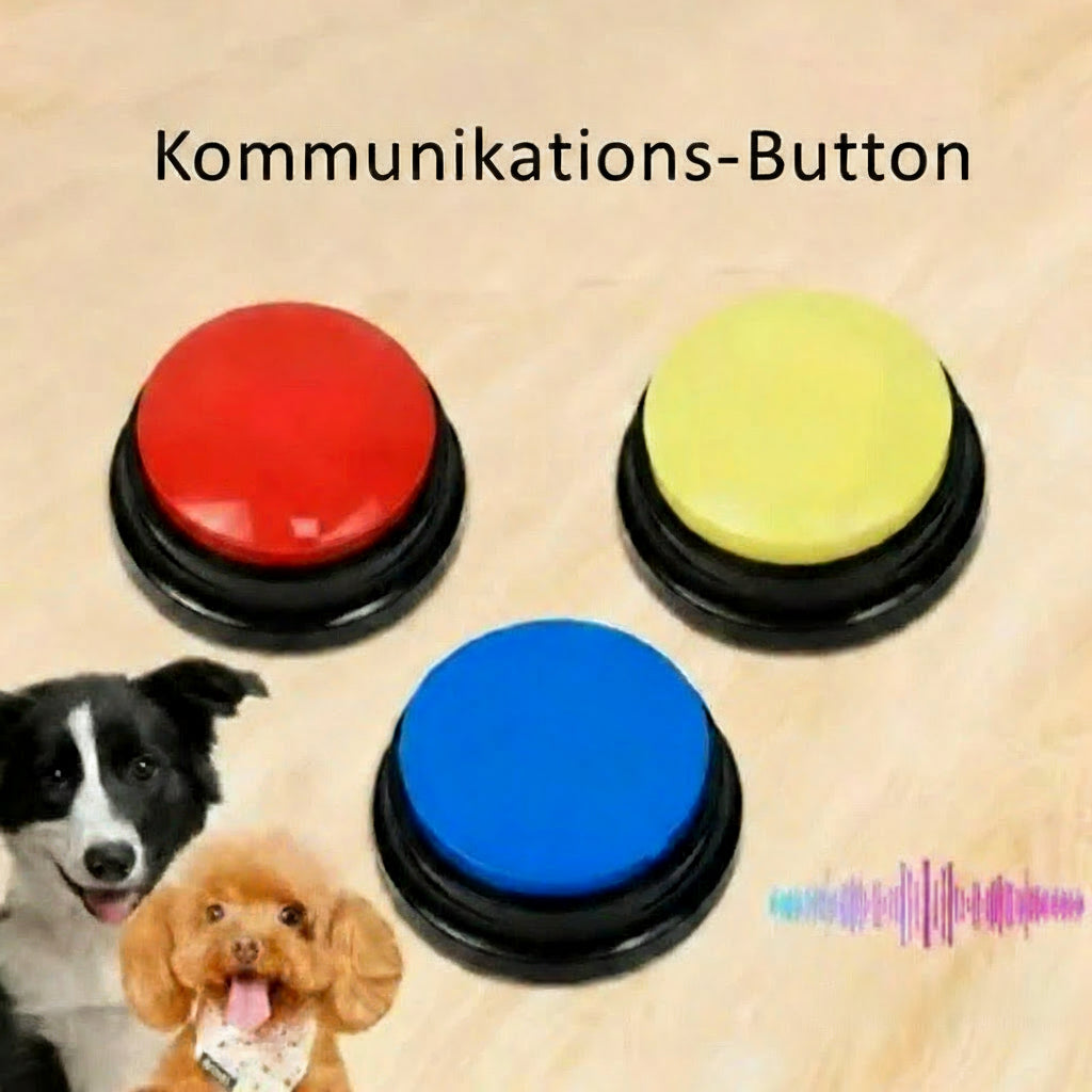 Kommunikations-Button für Hunde
