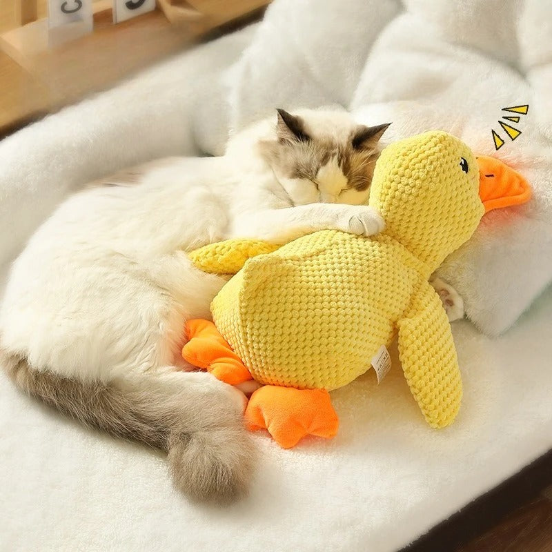 Plüsch Enten Kuschelspielzeug – „Sleeping Duck“ - Paw Toy