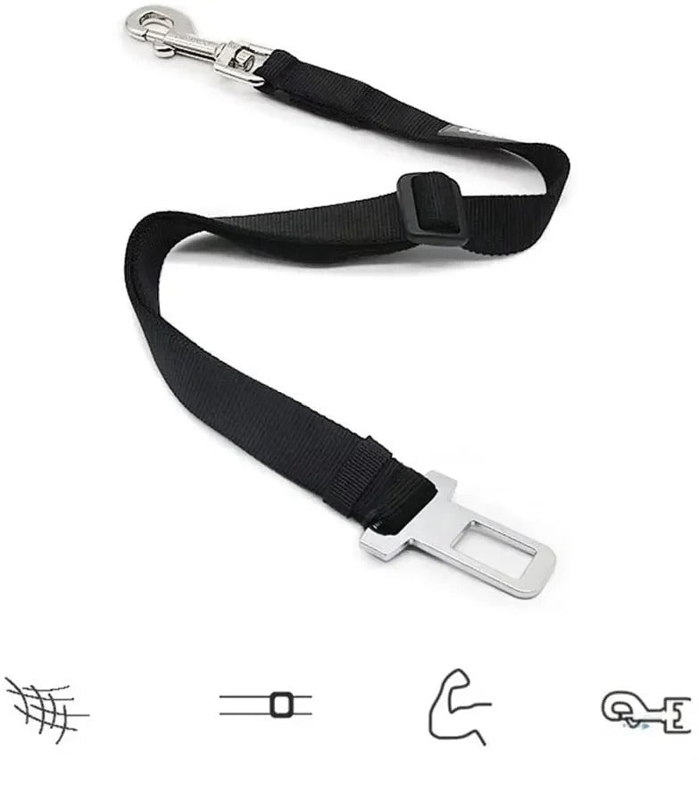 Verstellbarer Auto-Hundegurt & Sicherheitsclip